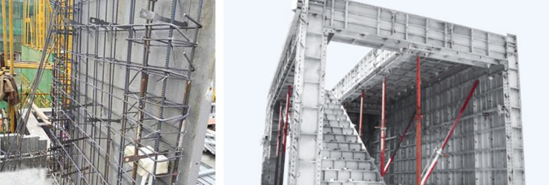 Advantages of using wall ties in aluminum formwork