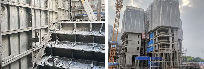 Large-Scale Residential Community Aluminum Formwork Application