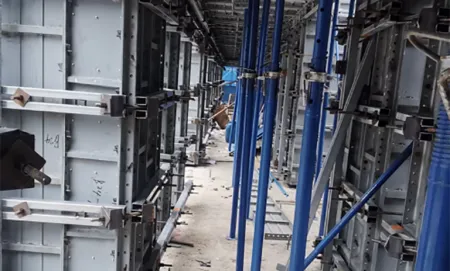 Medium-Sized Residential Community Aluminum Formwork Application