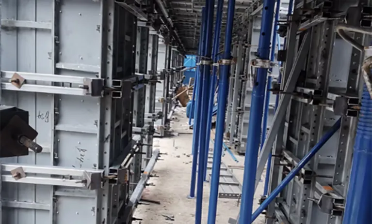 Medium-Sized Residential Community Aluminum Formwork Application