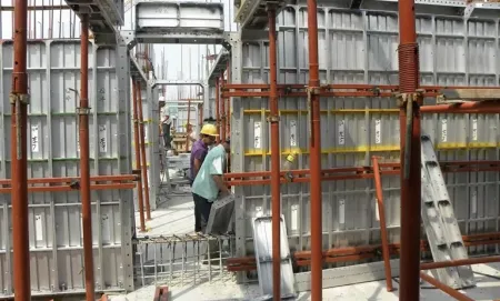 Eco-Friendly Residential Community Aluminum Formwork Application