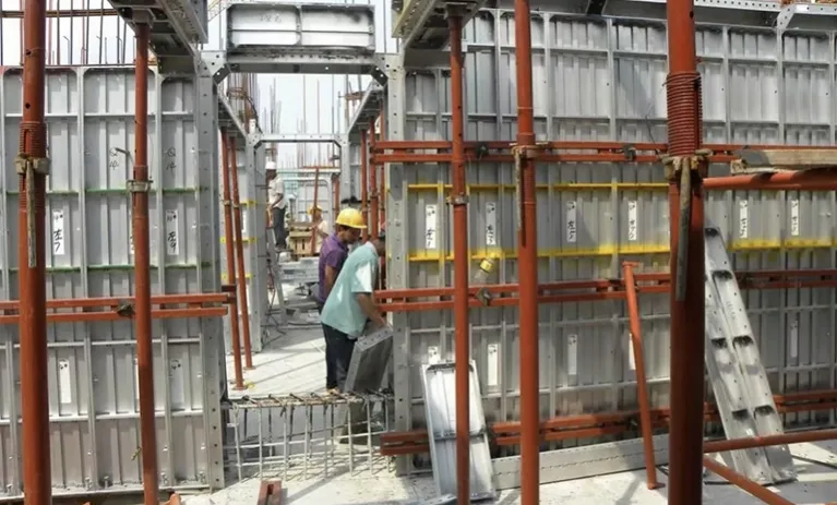 Eco-Friendly Residential Community Aluminum Formwork Application